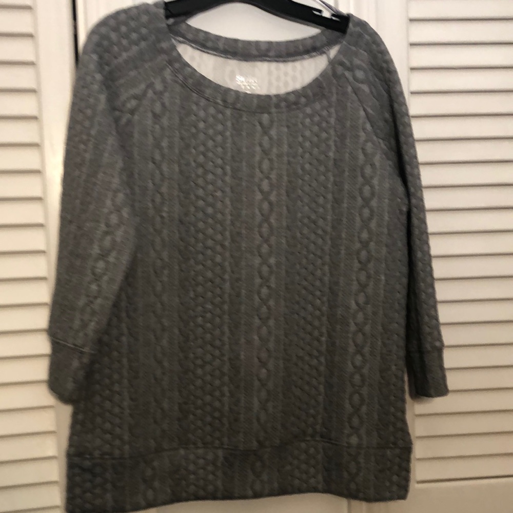 Never worn! Cable knit style lightweight sweater